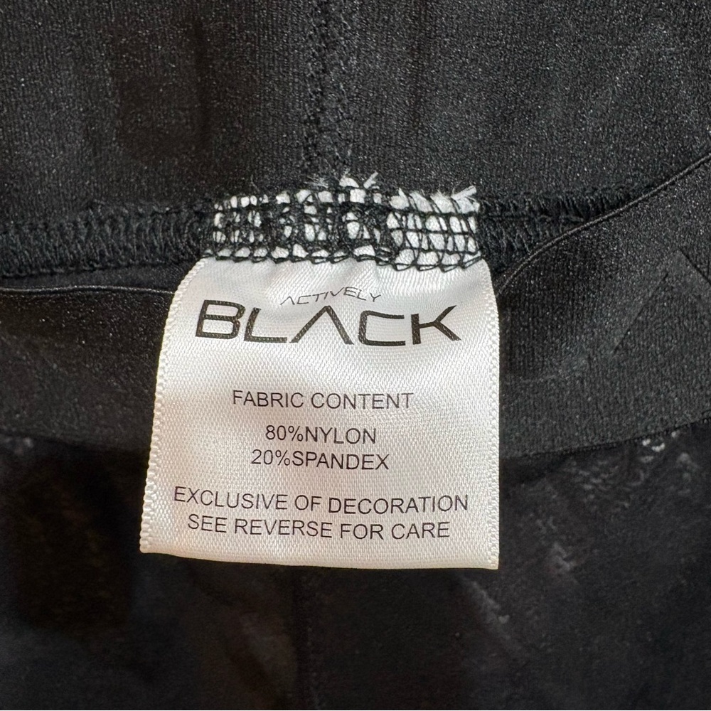 Actively Black 3x Python Snake Print Premium Acti… - image 5